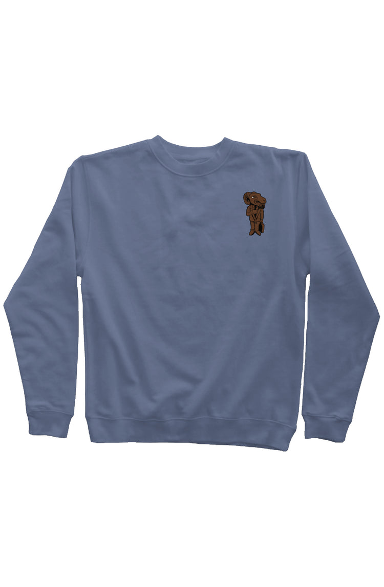 Embroidered Pastel Crewneck