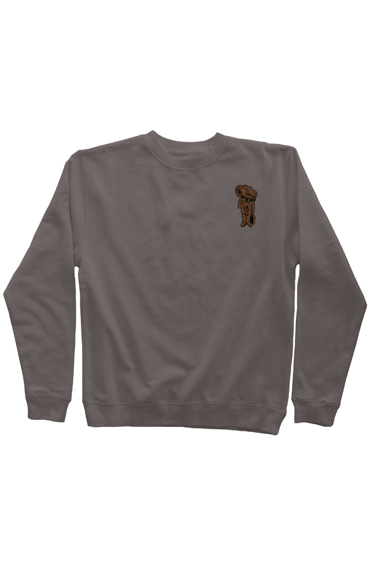 Embroidered Pastel Crewneck