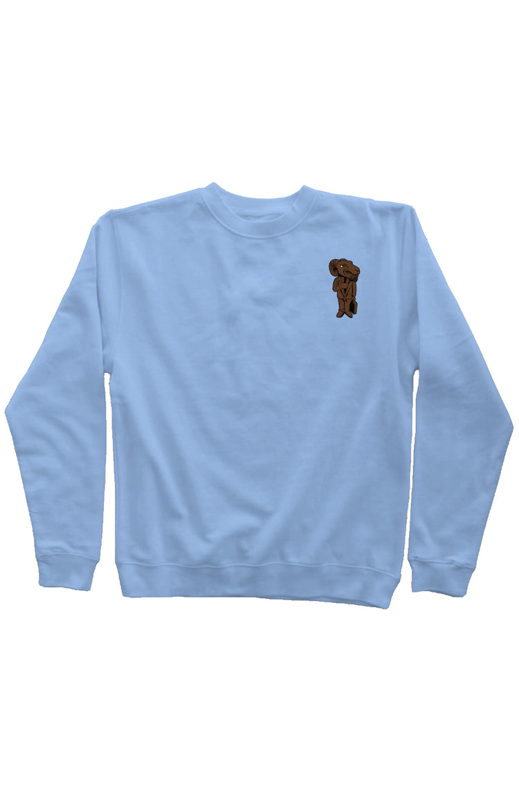 Embroidered Pastel Crewneck