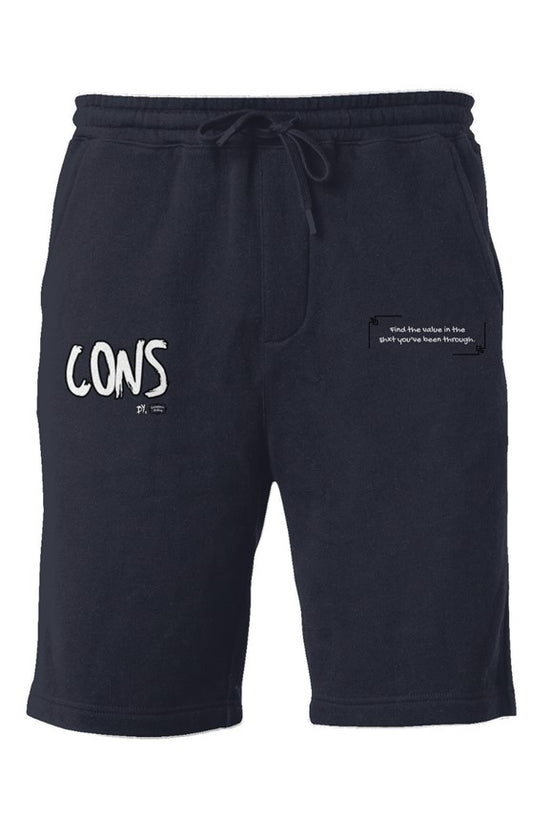 "CONS" Midweight Fleece Shorts