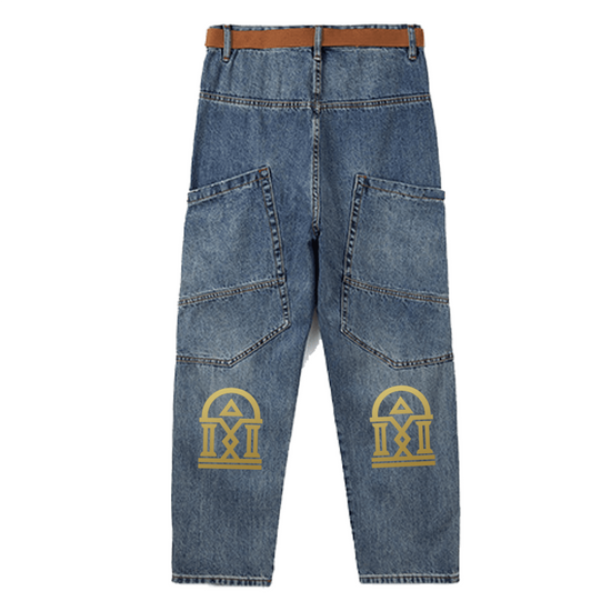 Consigliere® Sigil Cargo Denim Jeans