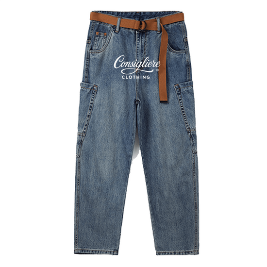 Consigliere® Sigil Cargo Denim Jeans