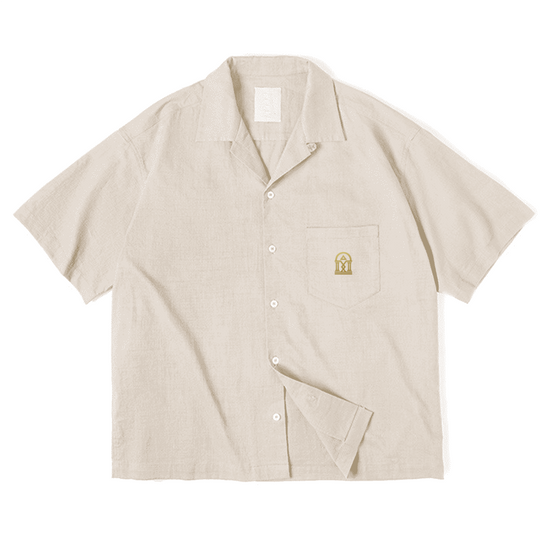 Dual Muse Cuban Collar Shirt