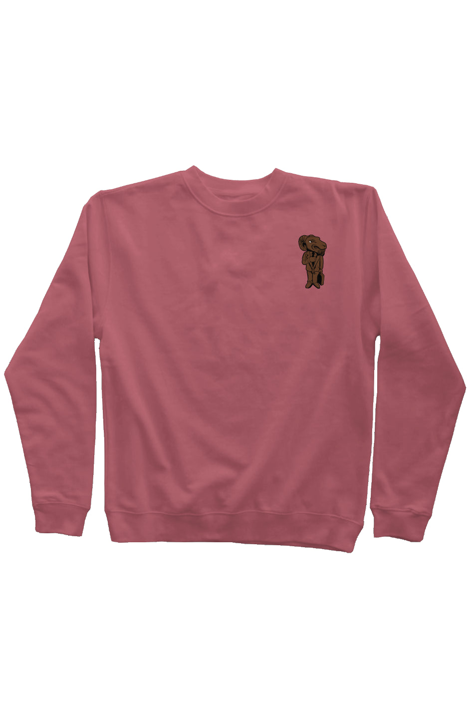 Embroidered Pastel Crewneck