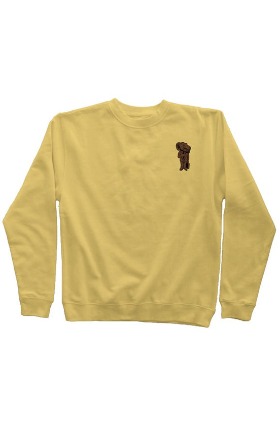 Embroidered Pastel Crewneck