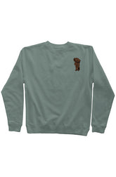 Embroidered Pastel Crewneck