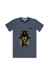 "Stripes" Navy tee "The Consigliere" series