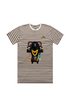 "Stripes" Walnut tee "The Consigliere" series