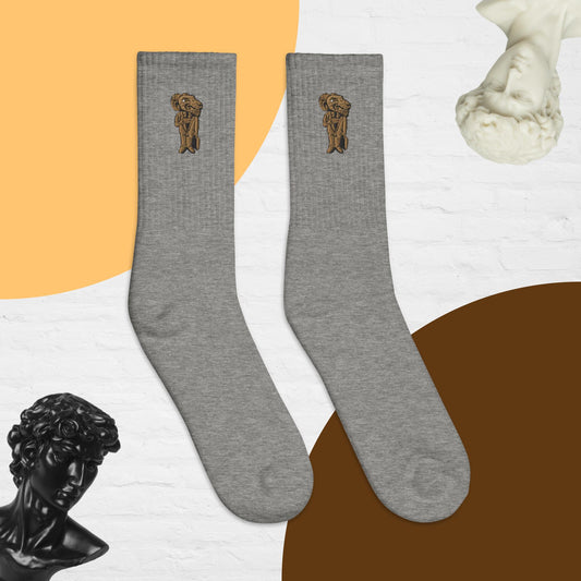 Consigliere Logo Embroidered socks