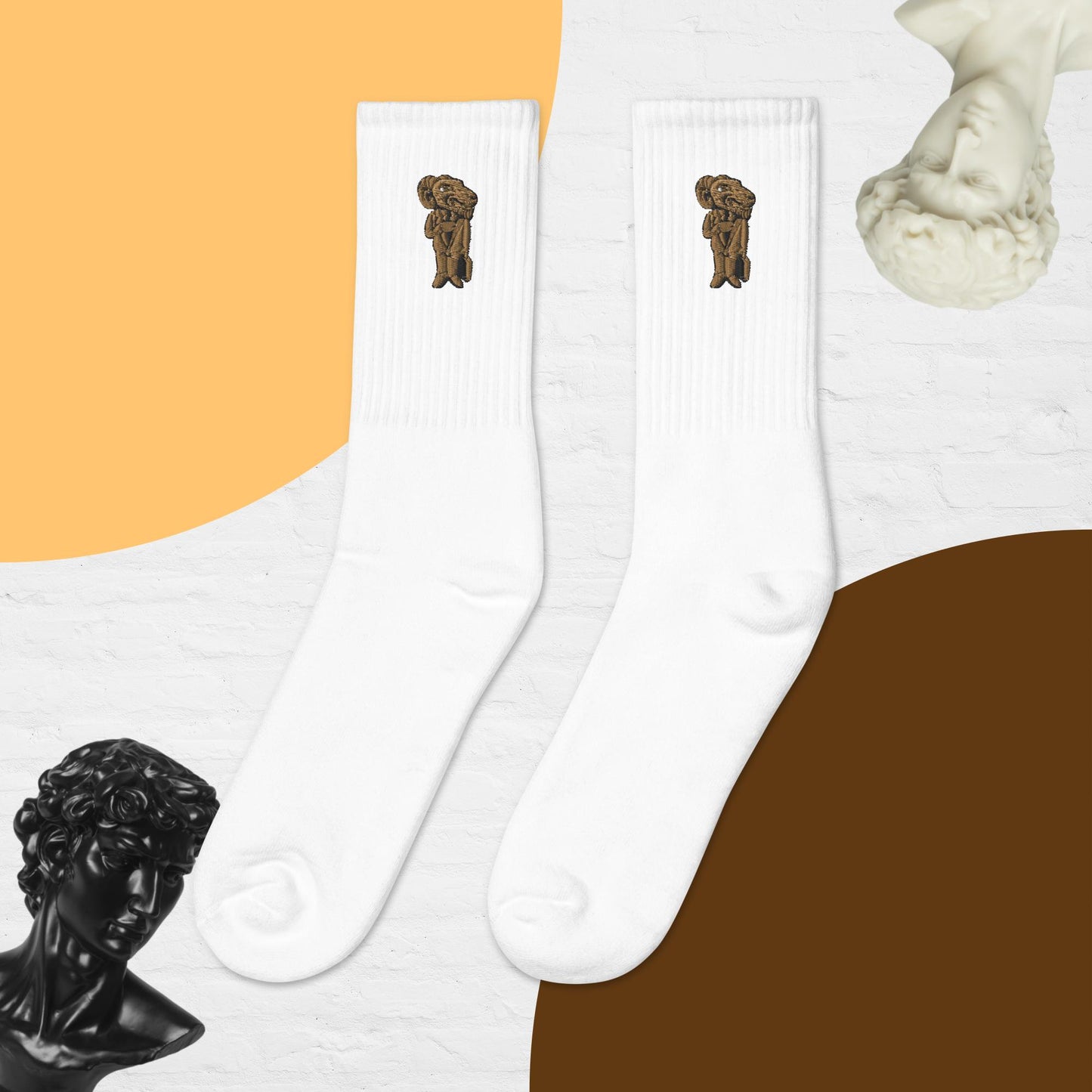 Consigliere Logo Embroidered socks