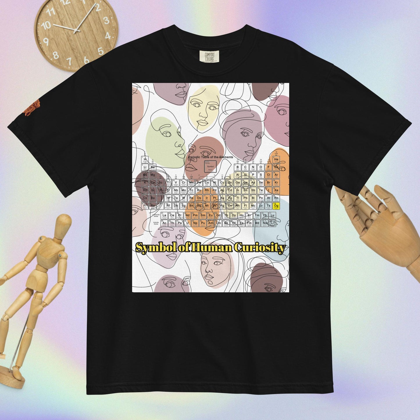 The "Human Curiosity" heavyweight t-shirt