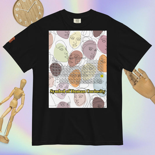 The "Human Curiosity" heavyweight t-shirt