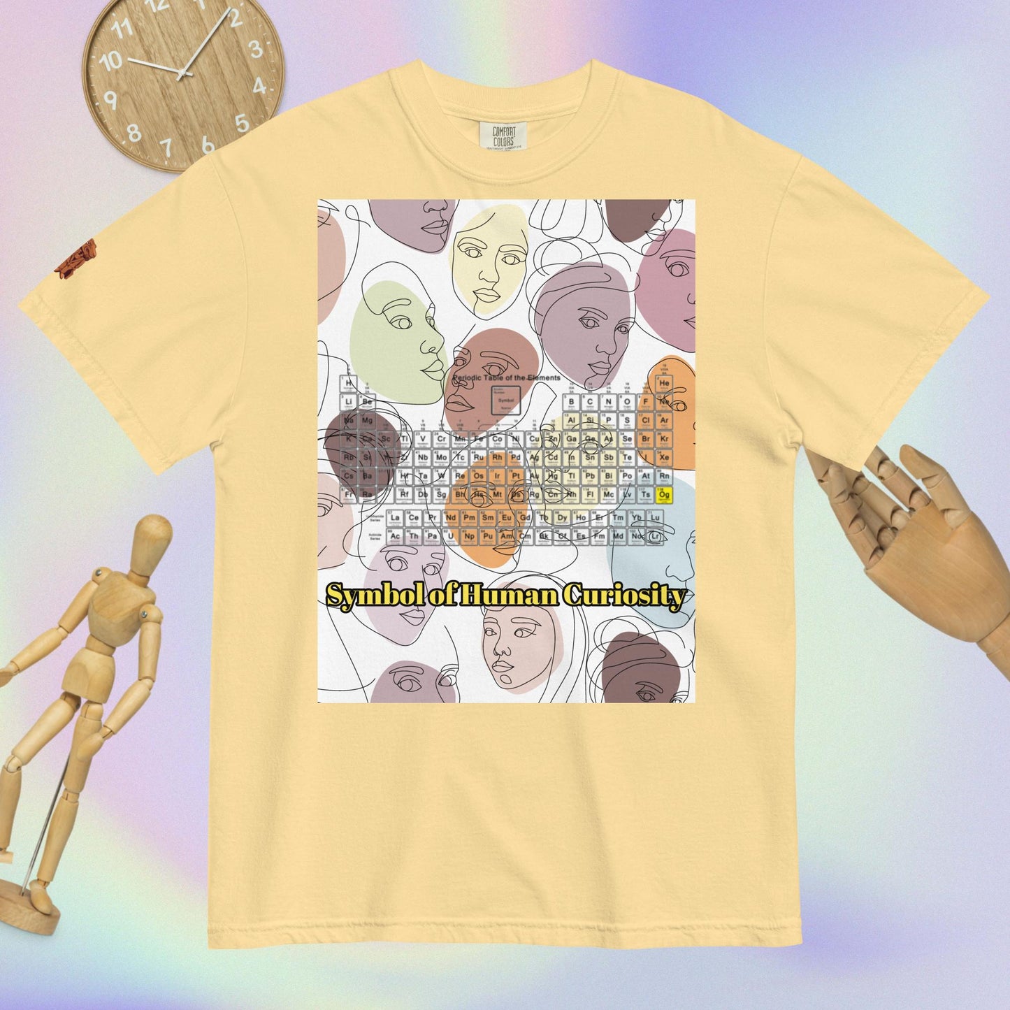 The "Human Curiosity" heavyweight t-shirt