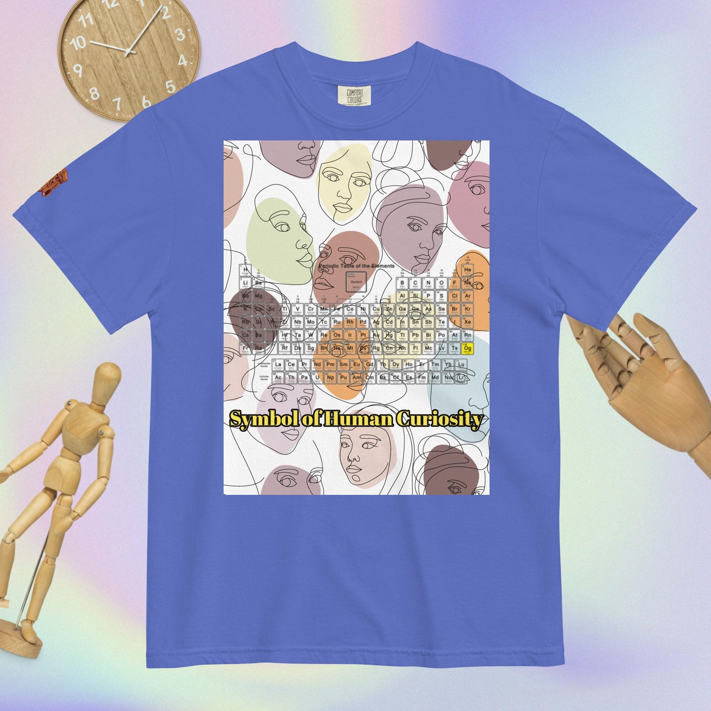 The "Human Curiosity" heavyweight t-shirt
