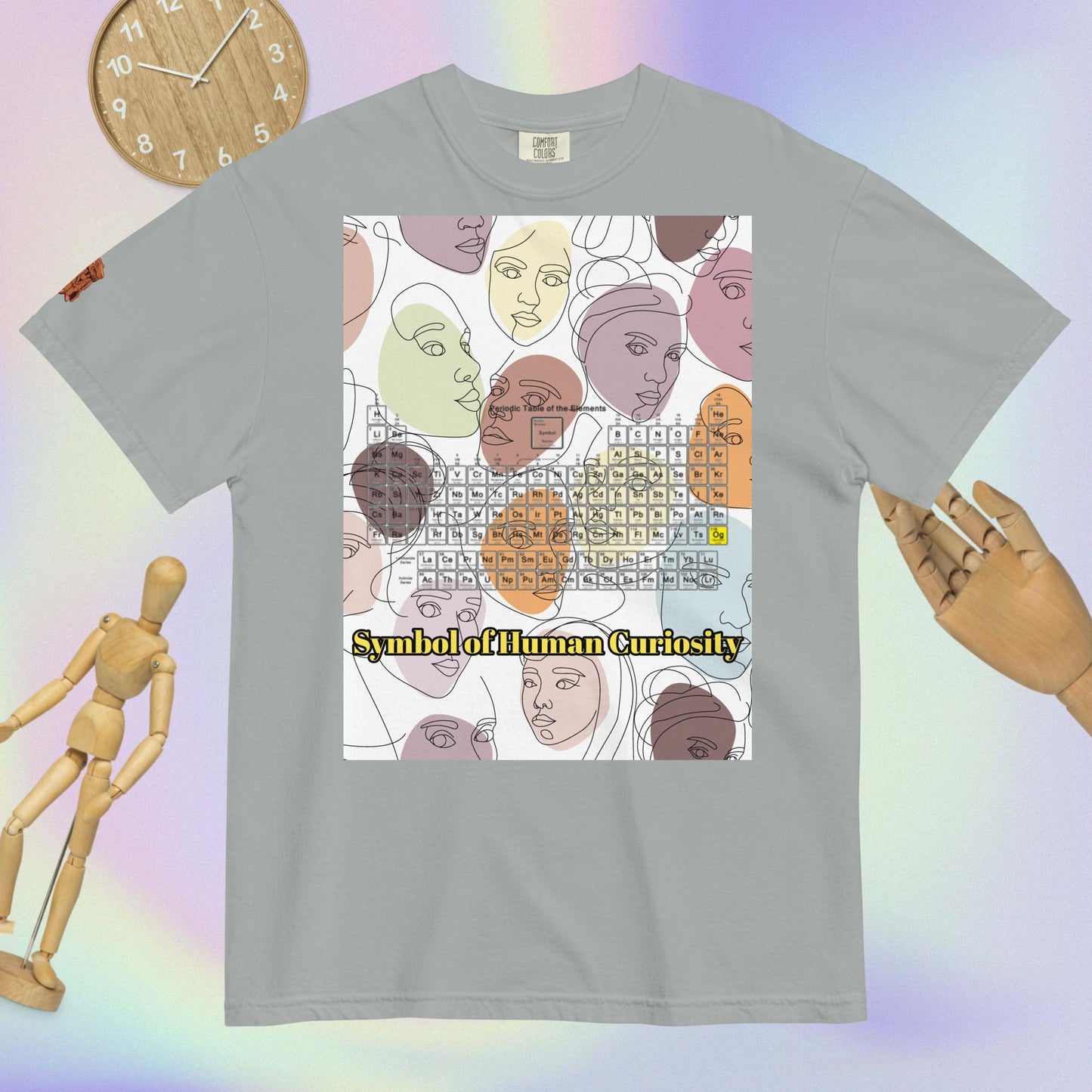 The "Human Curiosity" heavyweight t-shirt