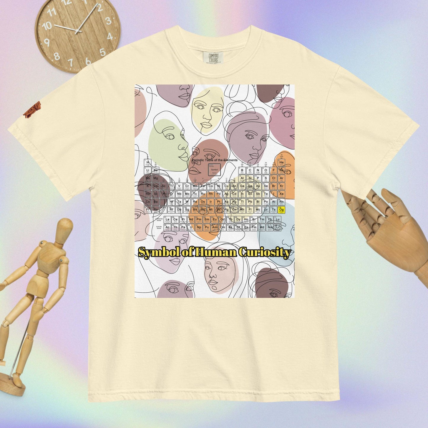 The "Human Curiosity" heavyweight t-shirt
