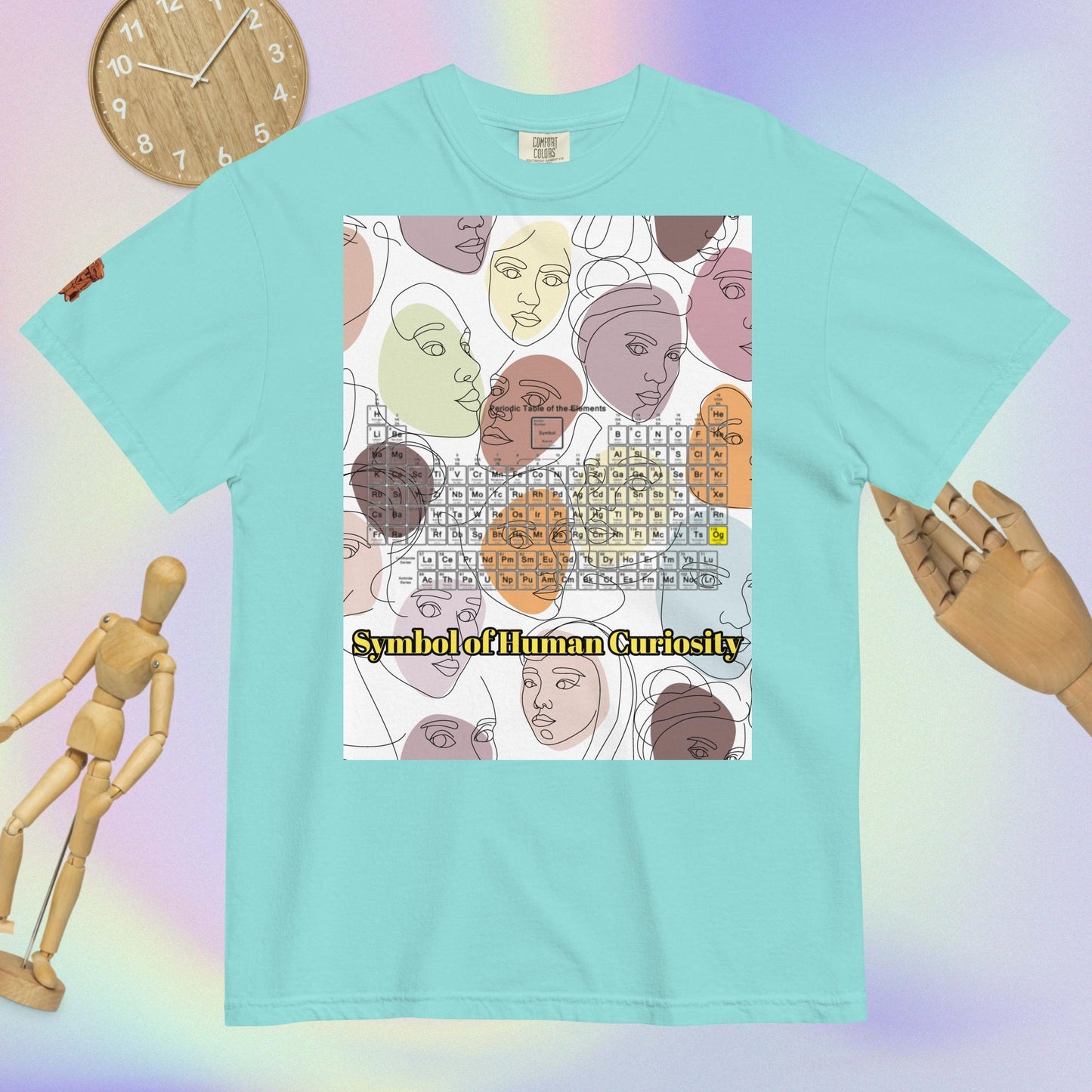 The "Human Curiosity" heavyweight t-shirt