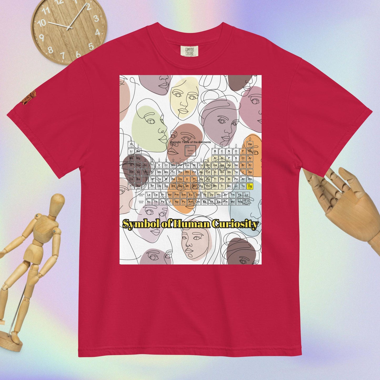 The "Human Curiosity" heavyweight t-shirt
