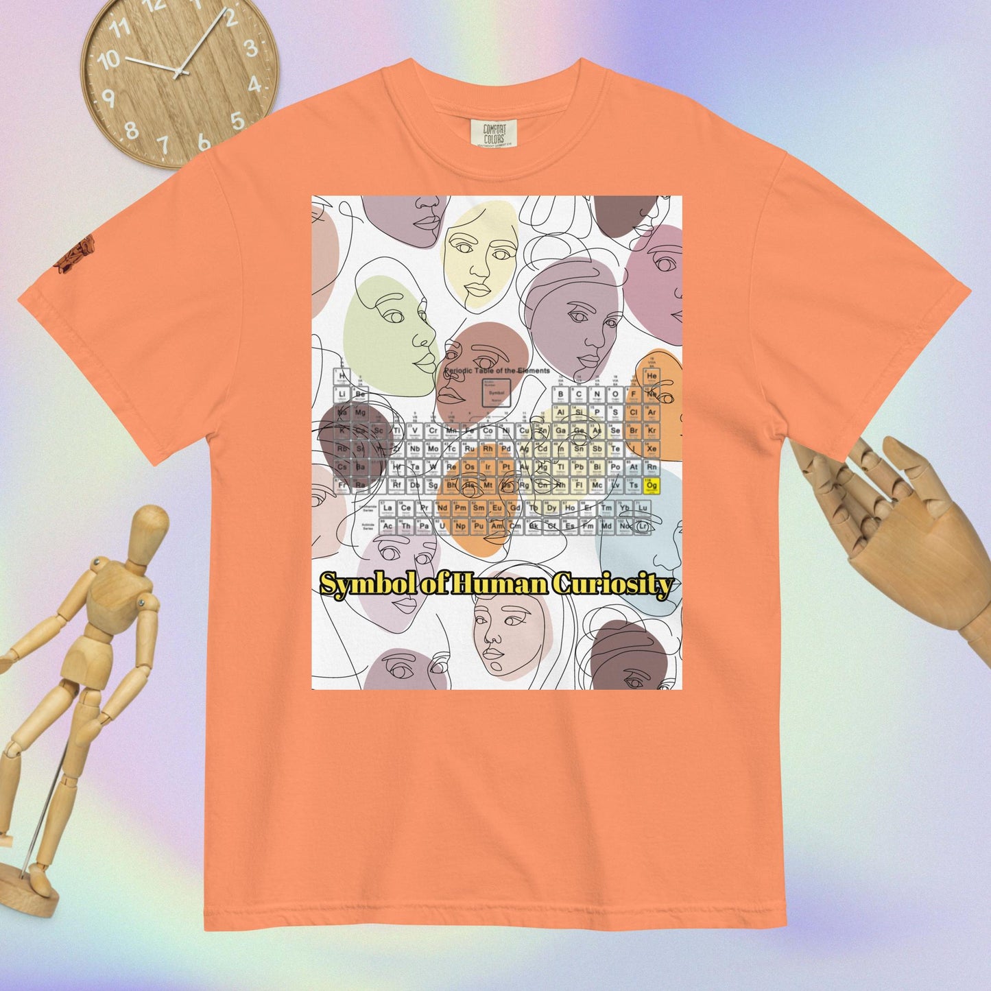 The "Human Curiosity" heavyweight t-shirt