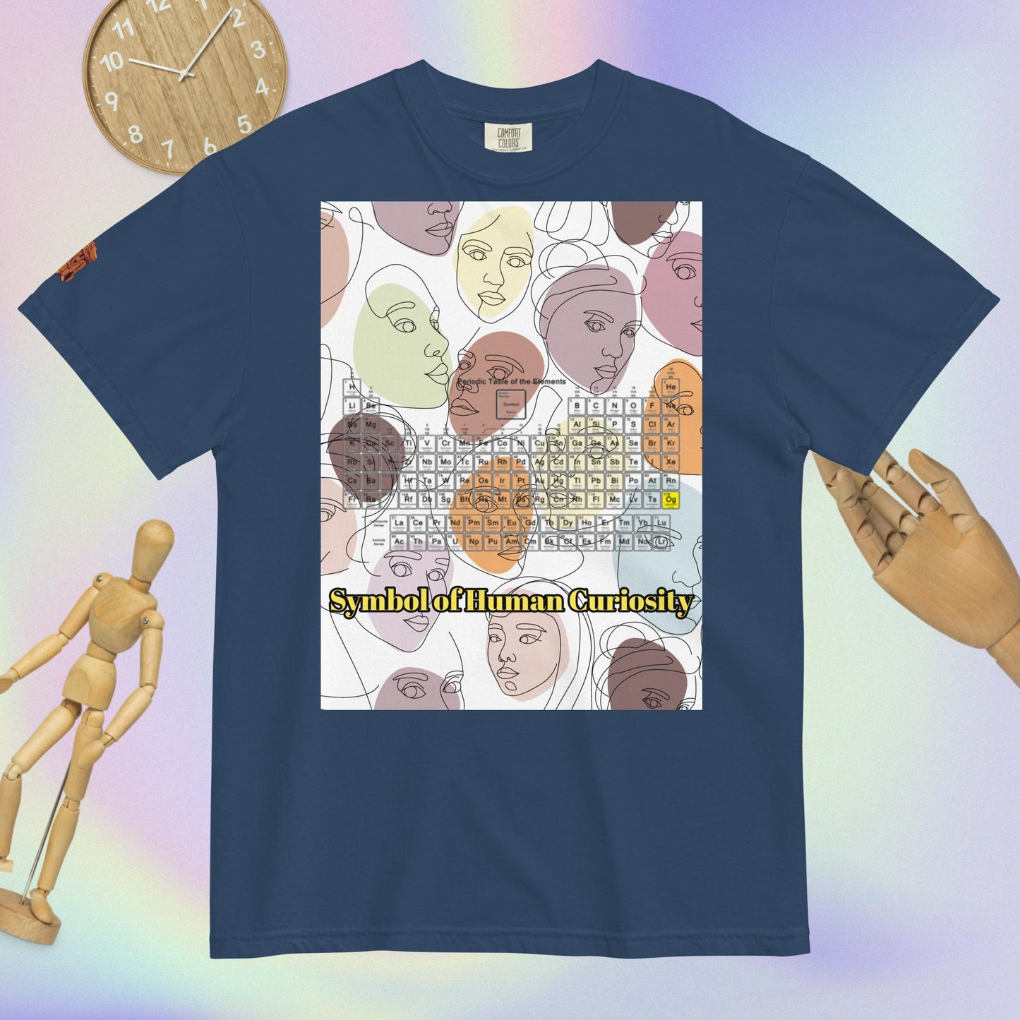 The "Human Curiosity" heavyweight t-shirt